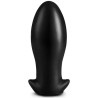 EggPlay Plug Silicone Saurus Egg M 12 x 5.3cm Noir